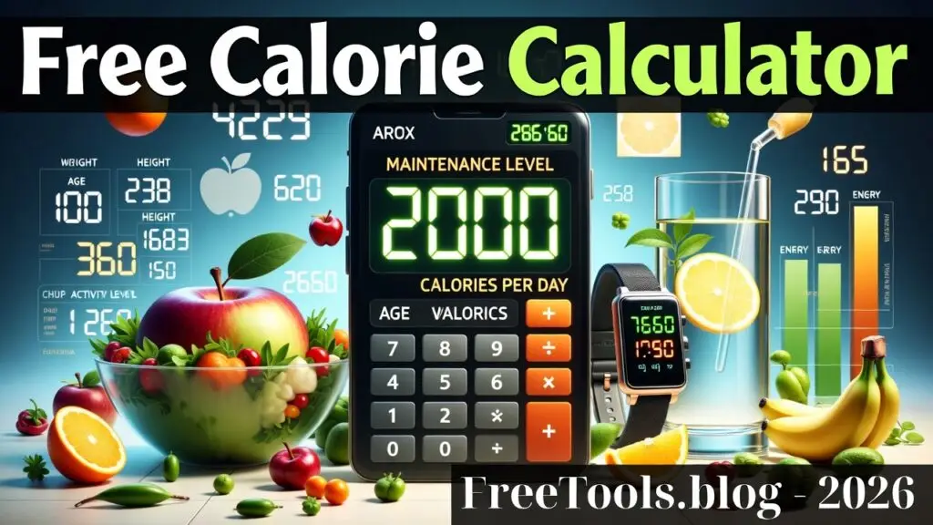 Free Calories calculator