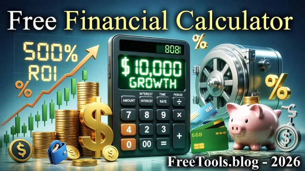 free financial calculator online, all calculators, freetools.blog