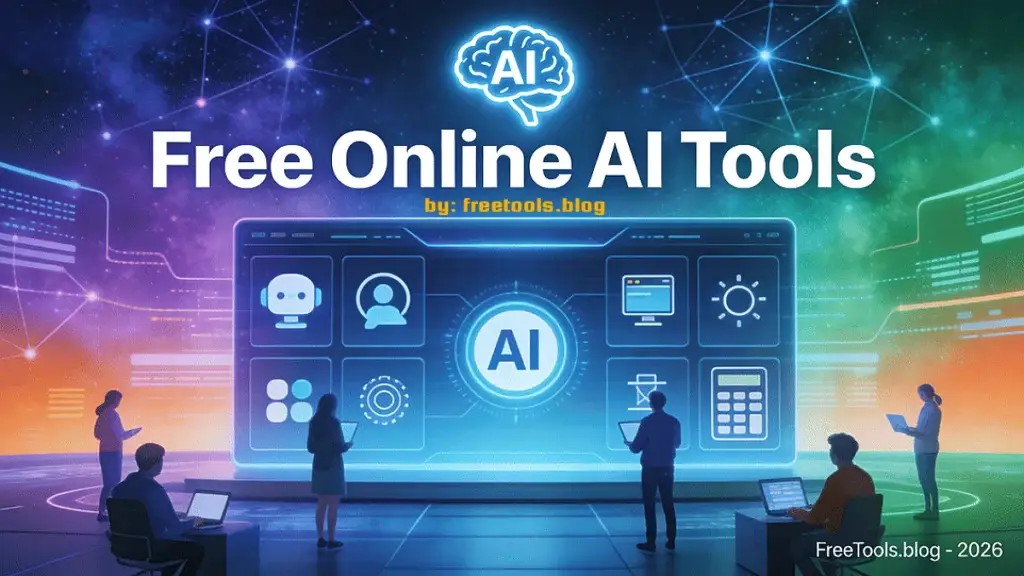 free online ai tools. all tools freetools.blog